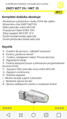 EVVA EMZY manual android App screenshot 5